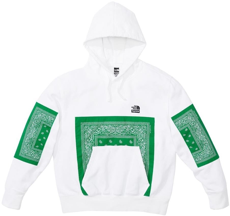 Supreme®/The North Face® Bandana Hooded Sweatshirt view 4